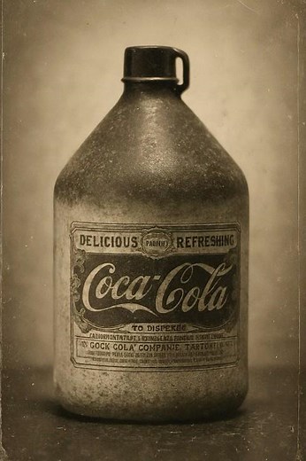 The FIRST Coca-Cola Bottle?!