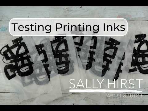 Testing Printing Inks