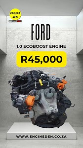 4.3K views · 20 reactions | Ford 1.0 EcoBoost Engine – R45,000 (2012,...