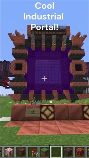 Industrial Portal Build Minecraft