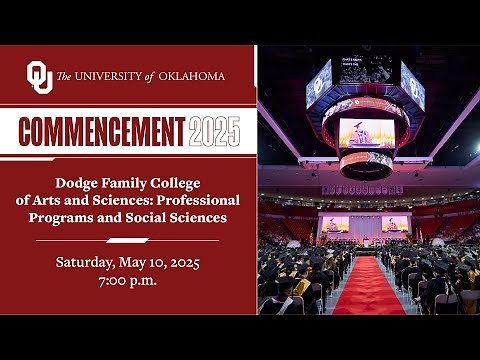 Commencement Ceremony 8 | University of Oklahoma Spring 2025