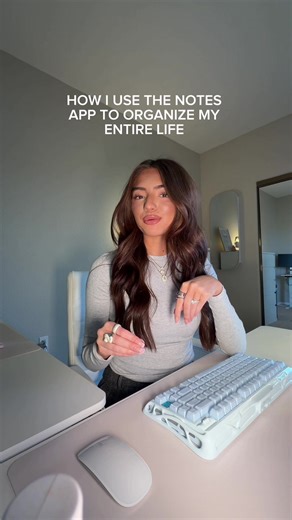 Lmk if you guys like organizational type videos bc I could make so many more of these hahaha #organization #productivity #notesapp #fyp #foryou