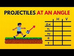 How to Solve Projectiles at an Angle Problems