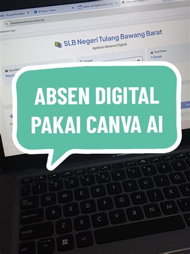 Cara Membuat Absen Digital Kelas dengan Canva AI