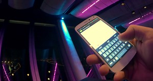 Writing a Message to Freind in Smartphone