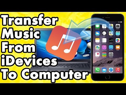 How to Transfer Music From iPhone iPad iPod To PC Or Mac Without iTunes