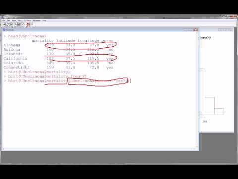 R - Histogram by Factor Variable (lesson 2)