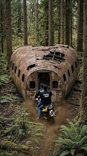 Restoring an Abandoned Airplane in the Forest
