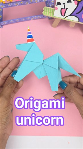 Origami unicorn | How to Make an Origami Unicorn | Easy Paper Unicorn Tutorial