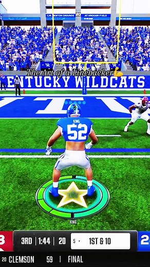 The Art Of The LineBacker#CapCut #hitstick #football #fyp #fypシ #xybcafyp #widereciever #ncaa #collegefootball #viral