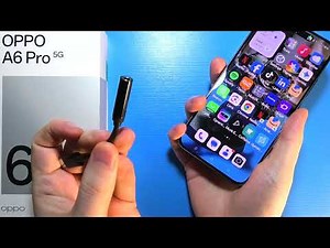 Oppo A6 Pro 5G: How To Connect Wired Headphones