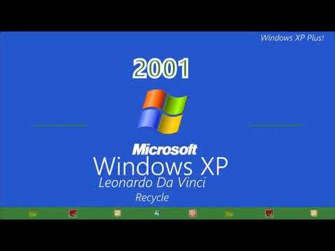 Windows XP Plus Leonardo Da Vinci Recycle