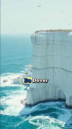 Los Acantilados Blancos De Dover: El Muro Natural Que Protegió a Inglaterra.🌎