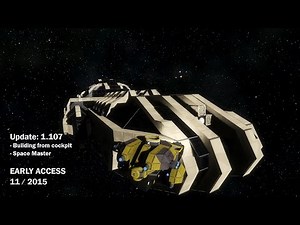 Space Engineers - Update 01.107 - Space Master, Building from cockpit, Bugfixes