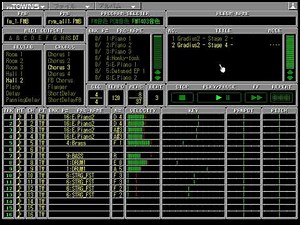 FM TOWNS用EUP 「MSX グラディウス2 植物惑星&浮遊大陸のテーマ」