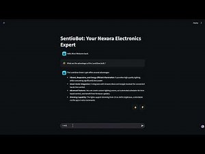 SentioBot – AI Customer Support Agent using RAG