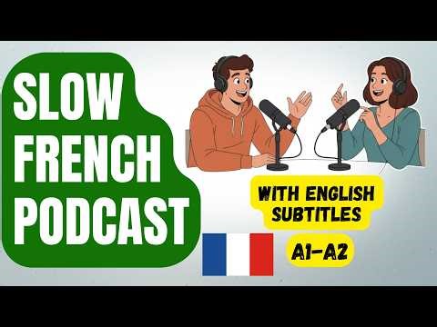 Learn French with Podcast | Slow French Conversation for Beginners | French Shadowing Practice
