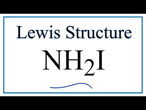 How to Draw the Lewis Dot Structure for NH2I: