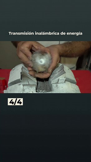 Transmisión inalámbrica de energía - #Faraday #jcaecosistemas #energy #energia #inductometro