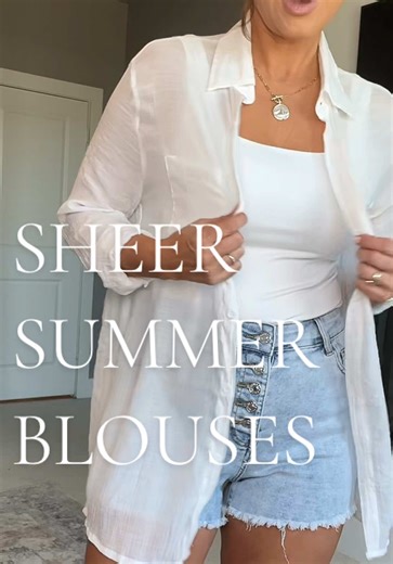 Sheer Summer Blouses: Perfect Tops for Warm Weather