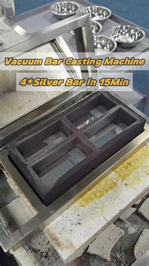 High-Efficiency Vacuum Silver Ingot Casting Machine