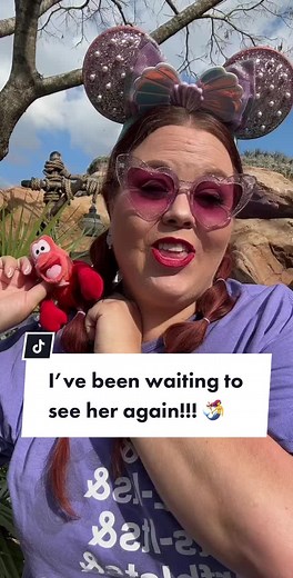 YES I CAME TO MK today to see Ariel and not ride Splash. And it was AMAZING! #meetariel #charactermeetandgreet #disneycharacter #disneyparks #disneyworld #arielisback #disneytiktok #disneyadult #disneytok #littlemermaid