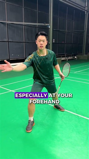Stop Making This Forehand Mistake 🏸 #badminton #shorts