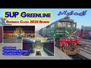 Greenline Business Class Review in 2025 | Karachi to Lahore with Friends