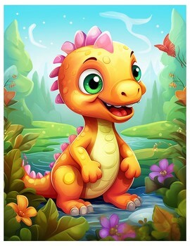 Dinosaur Coloring Book