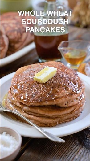 One bowl whole wheat pancakes!