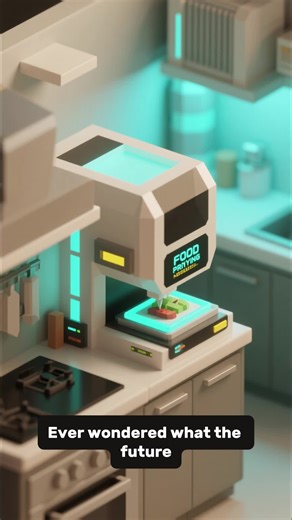 I Just Printed My Dinner! 🥩🖨️ No cows were harmed in the making of this steak. Discover how 3D food printers are creating perfect, juicy meat in 2026. #3DFood #FutureFood #LabGrownMeat #FoodTech #Sustainability #Shorts