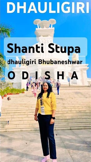 Shanti Stupa Dhauli Bhubaneswar | History, Peace & Panoramic Views | Odisha Travel