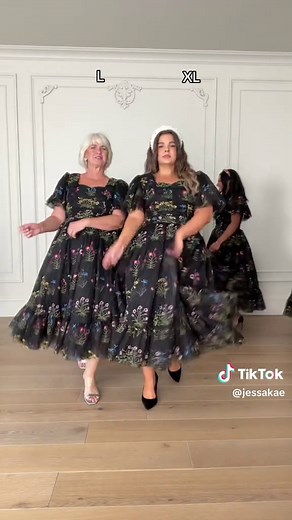 Sybil Dress Dance Showcase | Plus Size Fashion with JessaKae