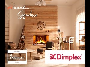 Amantii Signature Series Featuring the Optimyst® by Dimplex Electric Fireplace