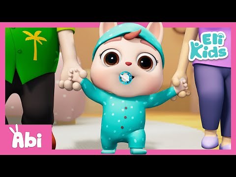 Baby Walking Song +More | Eli Kids Educational Songs & Nursery Rhymes