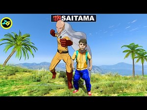 Adopted By SAITAMA THE ONE PUNCH MAN in GTA 5