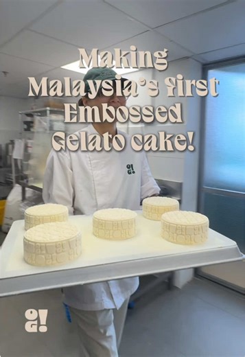 Unique Gelato Cakes in Malaysia: Three Delicious Flavours