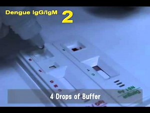 Dengue NS1 + IgG/IgM Test Kit Instruction Video