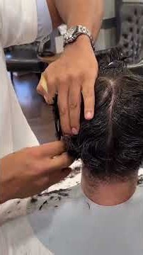 Step by Step Clean Haircut Transformation #barber #lineup #haircut