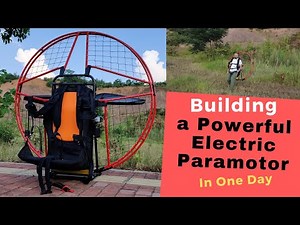 Building the E-Glide V3 Homemade Electric Paramotor Quick Video