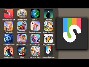Squiggle Drop - Draw shapes to solve puzzles - iPad Pro Gameplay, Walkthrough Review (Apple Arcade)