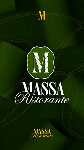 Massa Ristorante Logo Design 🇮🇹🍝 a traditional Italian restaurant that focuses on pasta dishes.We picked a classic-looking font for the wordmark, then pulled out the M to create a monogram. Since pasta is their main thing, we thought about adding something wheat-related. But wheat symbols are super overused in logos, so instead we played around with the shape. We broke up the letter in a few spots, rounded the edges, and ended up with forms that kinda feel like wheat grains. Not obvious, but 