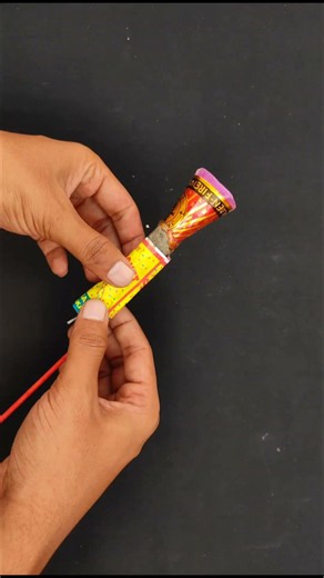 Modifying Diwali Rocket with Anar 🔥😳 #diwaliRocket #crackers #fireworks