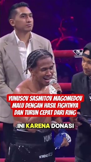 Yunusov Sasmitov Magomedov is embarrassed by the results of his fight #yunussasmita #bokir #byonc...