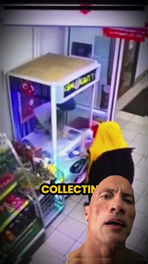 This Kid Was Inside the Claw Machine Pushing Toys Out… Wait Until You See Why #short