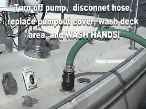 How to pumpout your boats holding tank