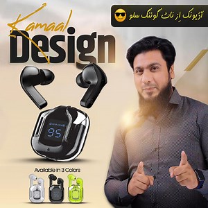 2.1K views · 403 reactions | Introducing the new Audionic Crystal Airbud 575 with Quad Mic Environmental Noise Cancellation & Digital LED Big Display, at FLAT 50% off. Shop Now: Shop Now: https://audionic.co/products/airbud-575 #Crystal #Airbud575 #wirelessearbuds #Audionic | Audionic - The Sound Master | Facebook