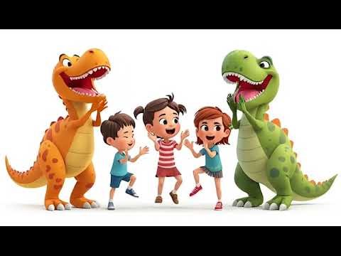 Dinosaur Stomp Stomp - Nursery rhymes kids song
