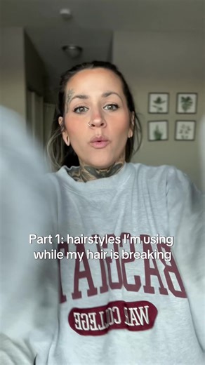 Part 1. A lot of you have been asking how I’ve been wearing my hair lately, especially while it’s been fragile and breaking. This is one of the styles I’m using so I can feel confident in public while keeping things gentle. More coming. #hairjourney #hairupdate #hairconfidence #realhair #womenover30