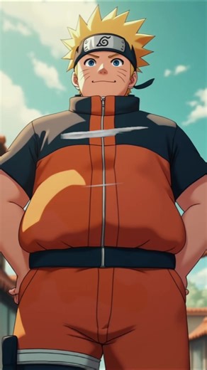 Naruto Fat: Anime Edit with CapCut